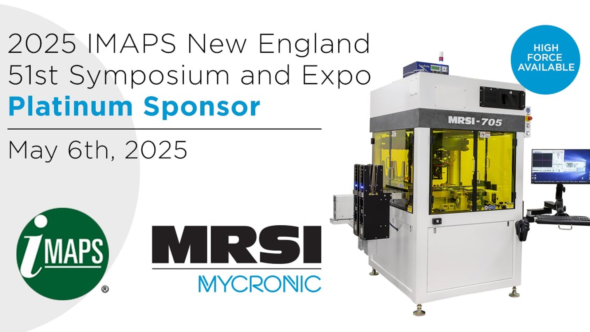 MRSI Mycronic IMAPS New England 2025
