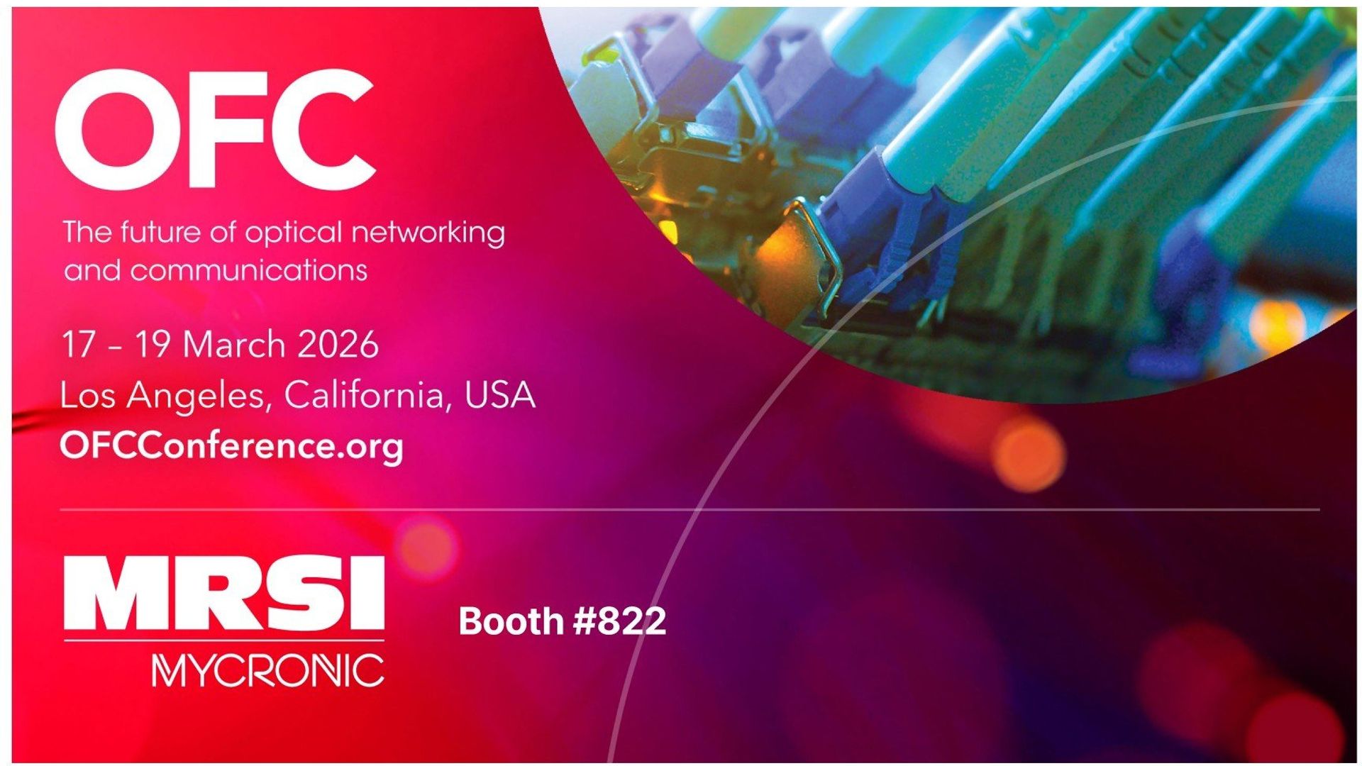 OFC 2026 MRSI to exhibit
