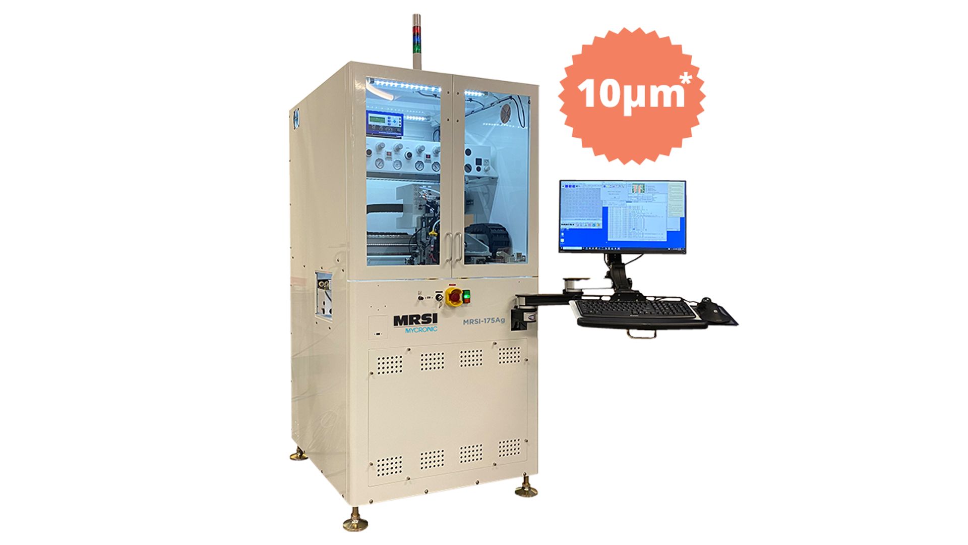 MRSI-175Ag is a servo-controlled X, Y, and Z dispensing platform