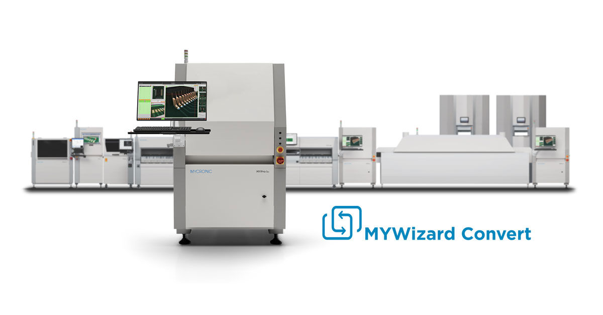 MYWizard Convert service package from Mycronic 