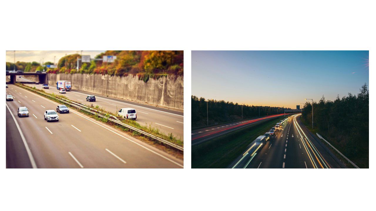 Image of cars on highway