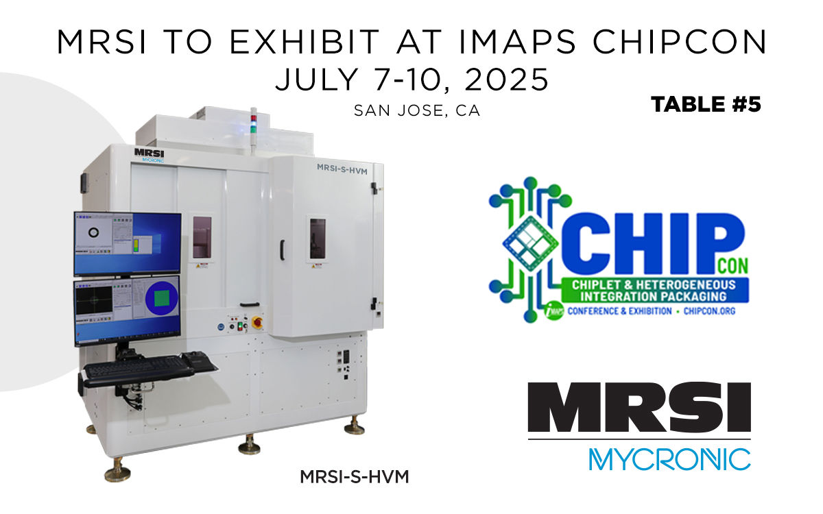 MRSI to exhibit at IMAPS CHIPcon 2025