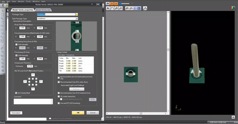 Configuration example of inspection tests for press-fit pin.