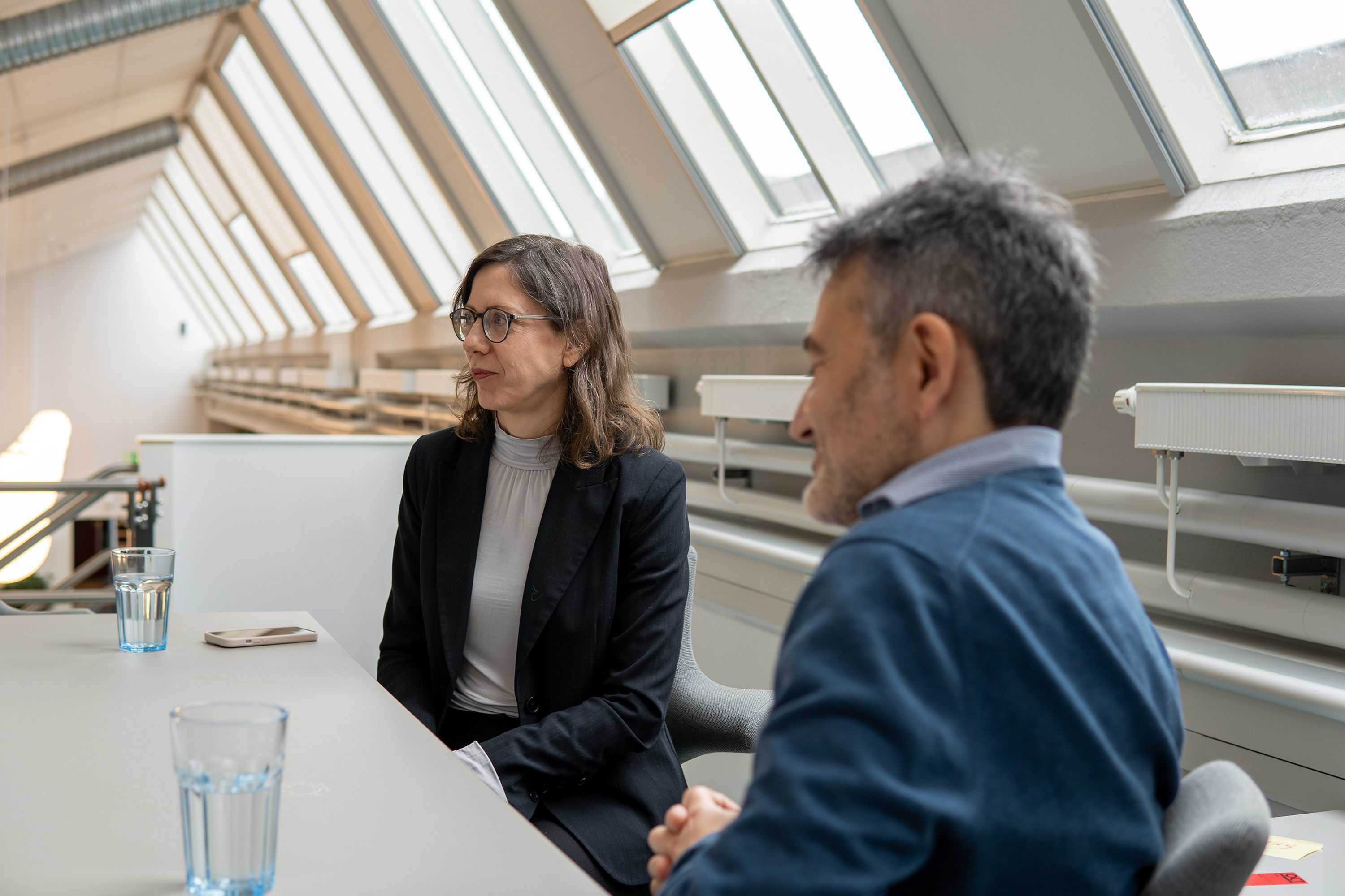 Sara Karlgren, IP Manager together with Nur Ismail, Senior Specialist