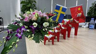 Sweden and China comes together