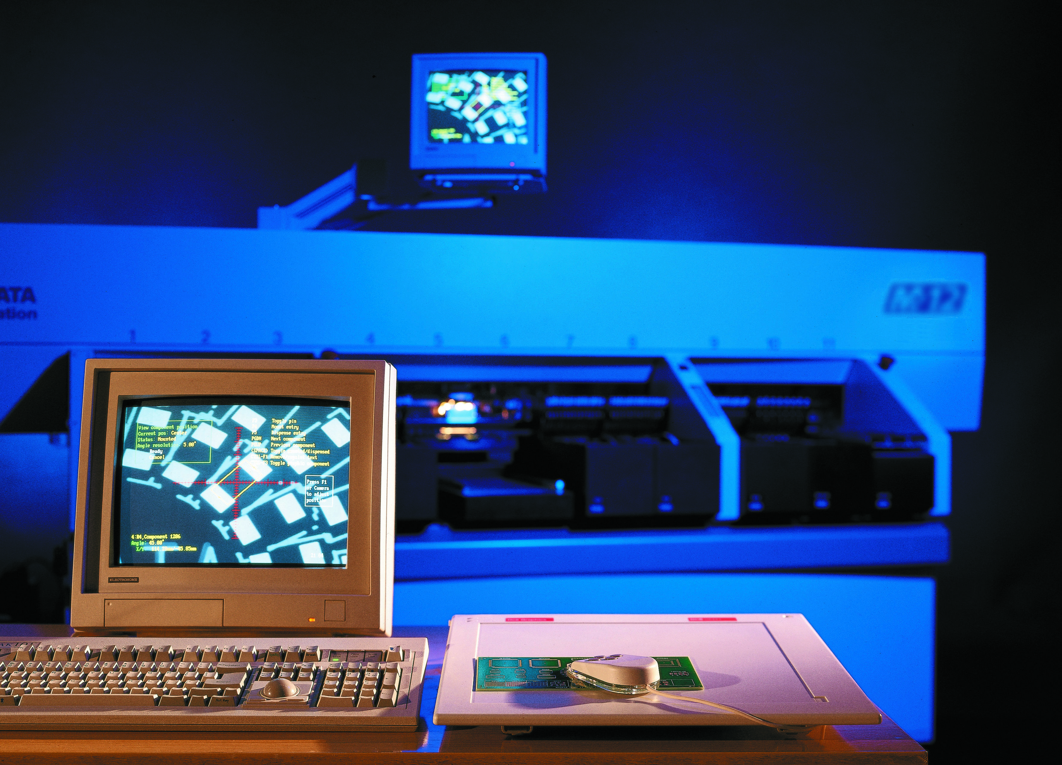 An early pick-and-place system.