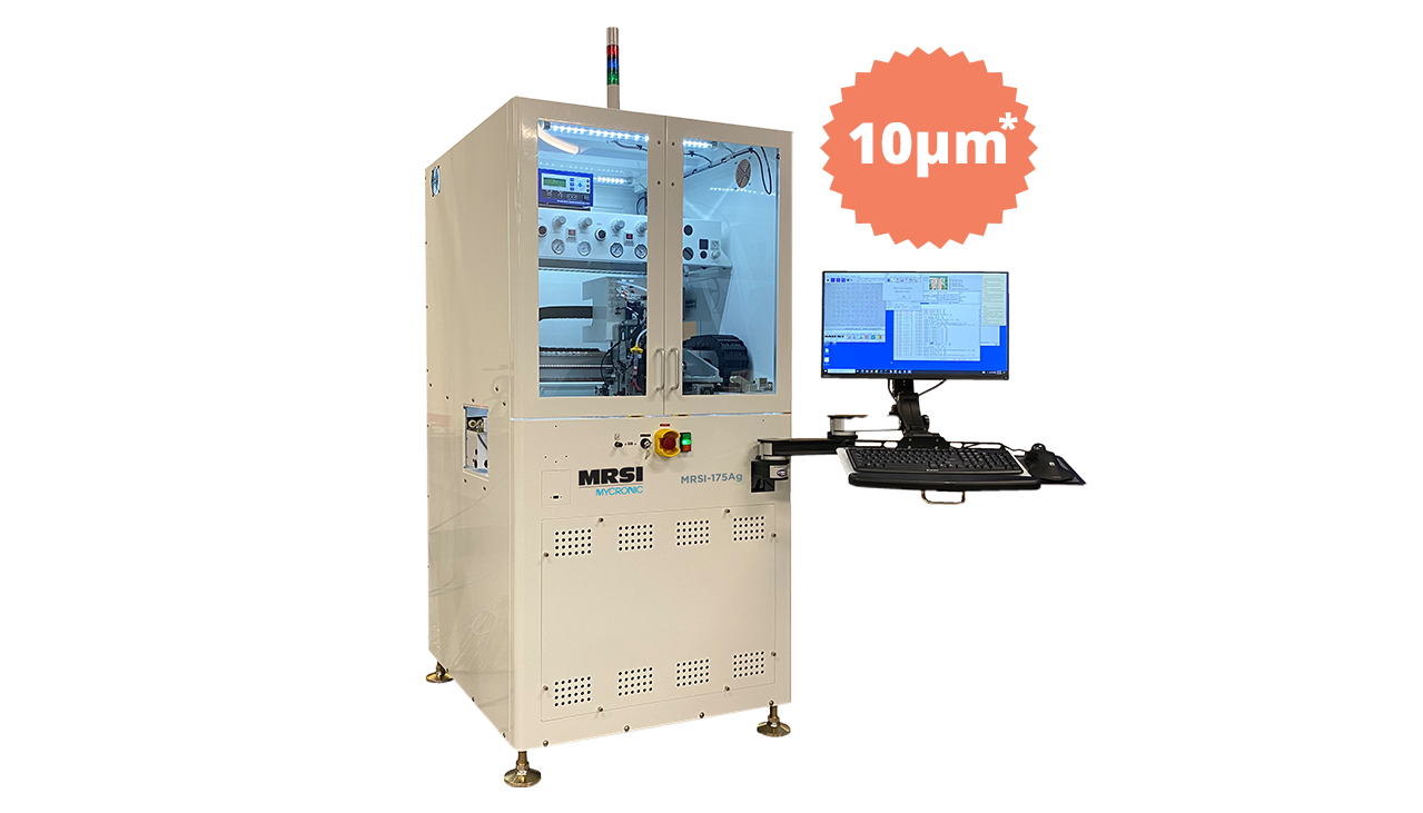 MRSI-175Ag is a servo-controlled X, Y, and Z dispensing platform